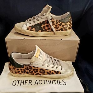 Golden Goose Super Star Leopard Size 7